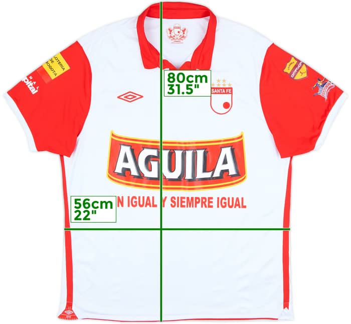 2010 Independiente Santa Fe Away Shirt - 9/10 - (XL)