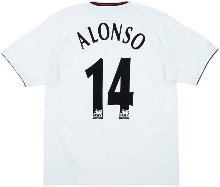 2003-04 Liverpool Away Shirt Alonso #14 - 8/10 - (M)