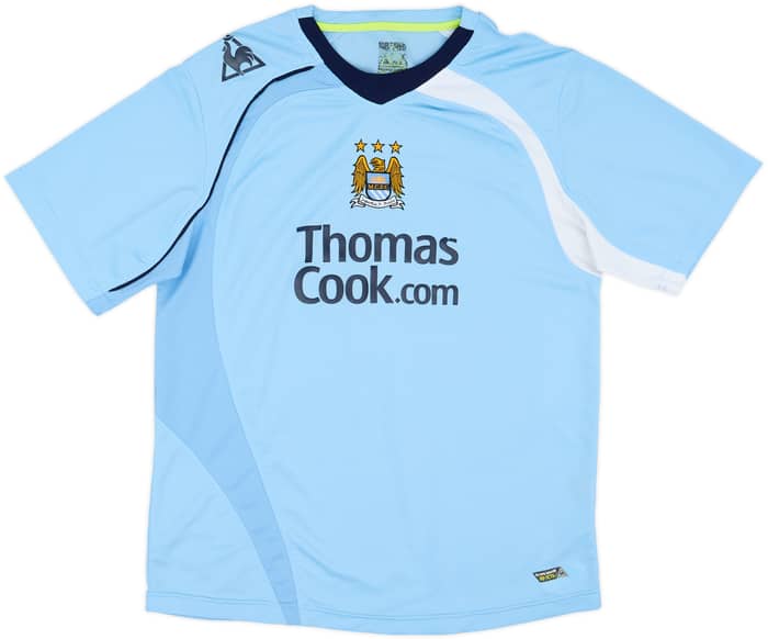 2008-09 Manchester City Home Shirt Elano #11 - 6/10 - (L)