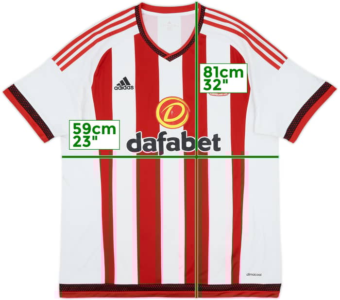 2015-16 Sunderland Home Shirt - 5/10 - (XL)