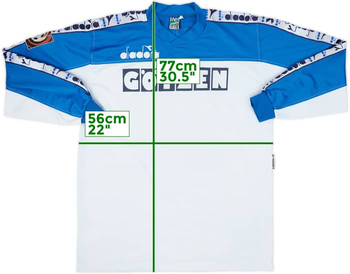 1996-97 Duisburg Diadora Training L/S Shirt - 6/10 - (XL)