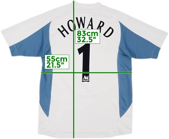 2004-05 Manchester United GK S/S Shirt Howard #1 - 7/10 - (L)
