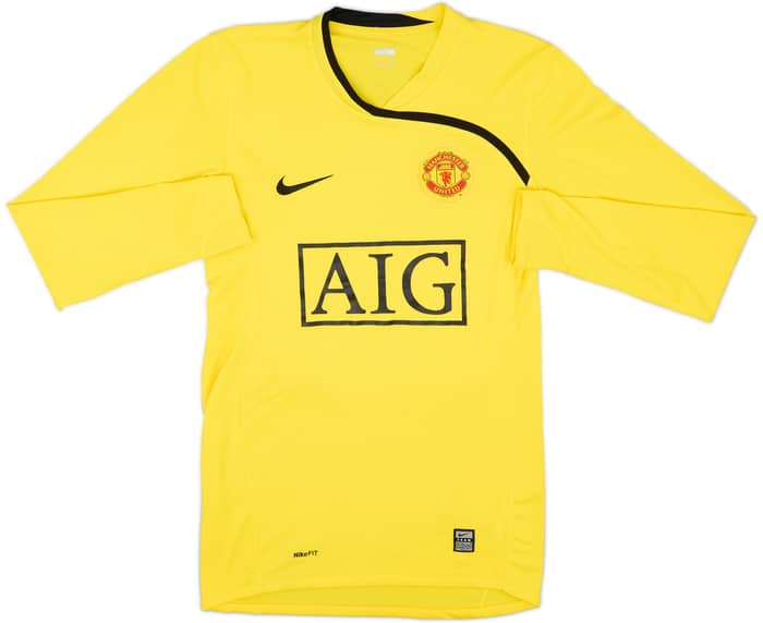 2008-09 Manchester United GK Shirt Van Der Sar #1 - 8/10 - (M)
