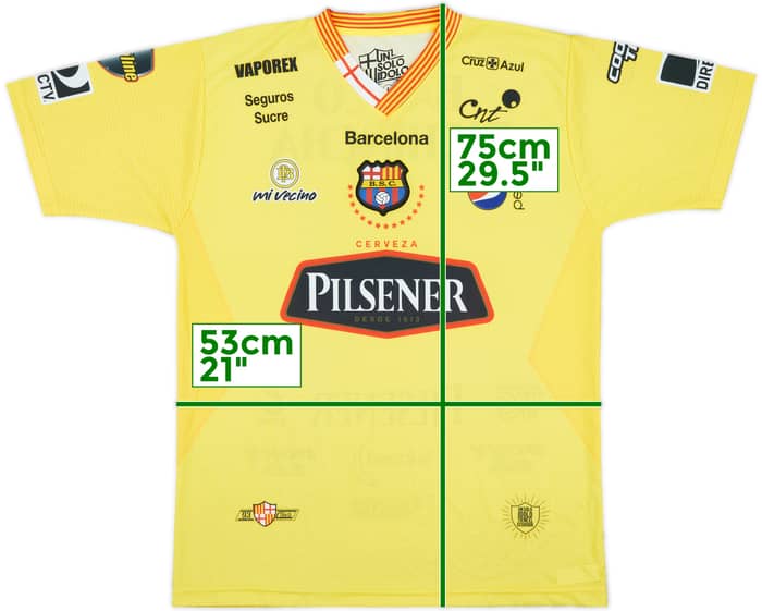 2018-19 Barcelona SC Home Shirt - 9/10 - (L)