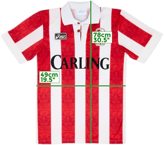 1994-95 Stoke City Home Shirt - 8/10 - (S)