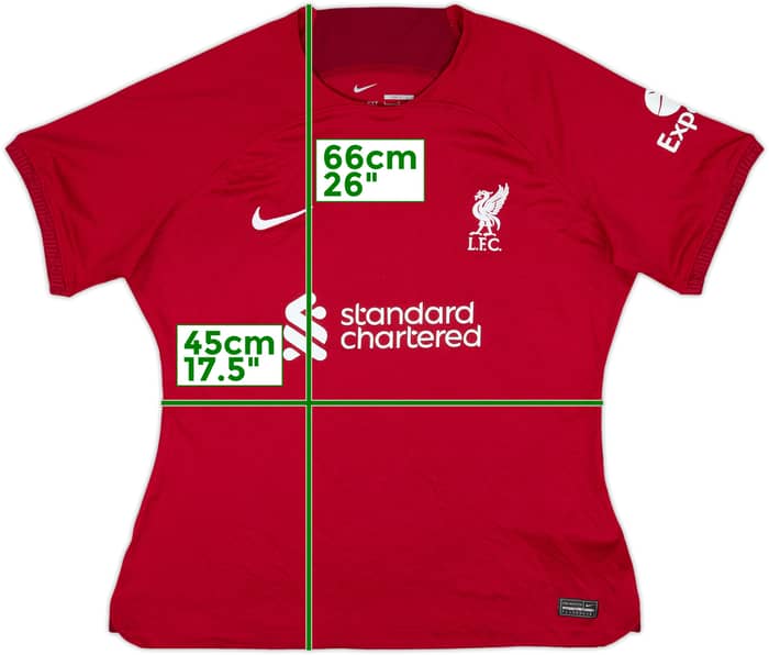 2022-23 Liverpool Home Shirt - 10/10 - (Women's L)