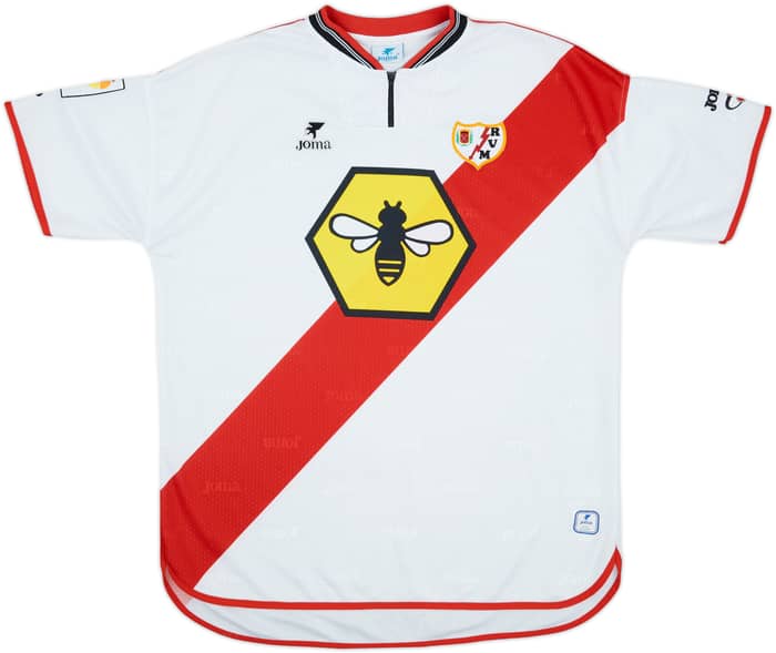 2000-01 Rayo Vallecano Home Shirt - 9/10 - (XXL)
