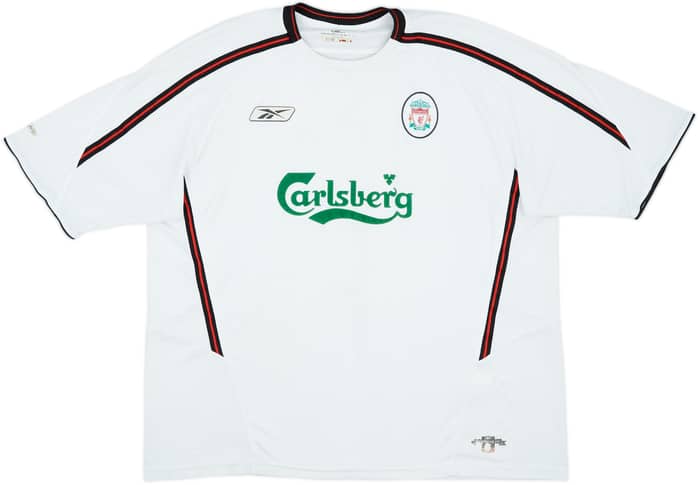 2003-04 Liverpool Away Shirt Alonso #14 - 6/10 - (XXL)