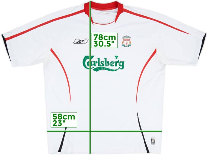 2005-06 Liverpool Away Shirt - 4/10 - (XL)