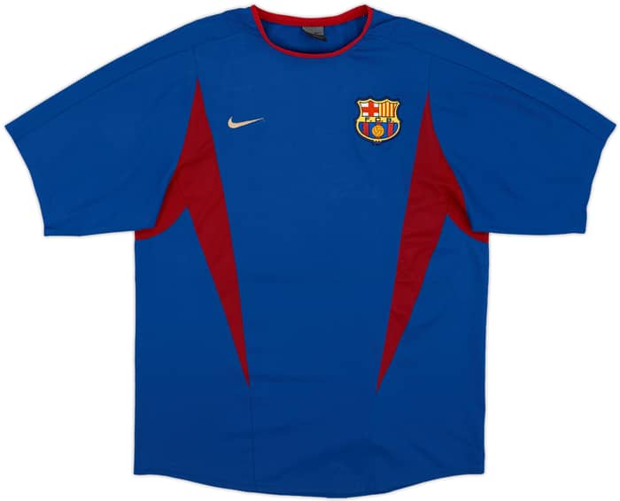 2002-03 Barcelona Nike Training Shirt - 9/10 - (M)
