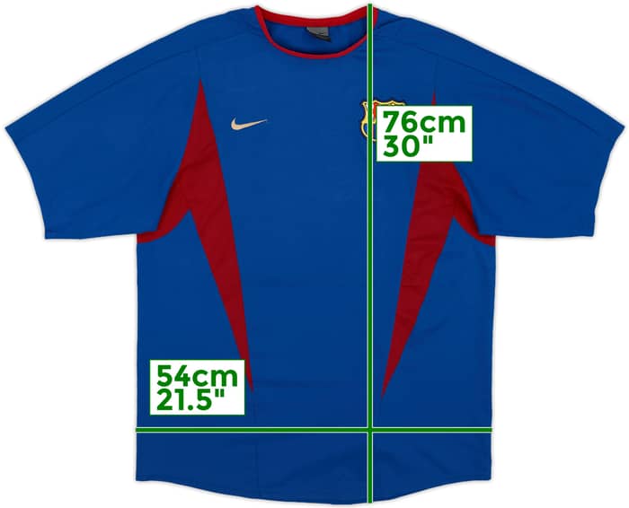 2002-03 Barcelona Nike Training Shirt - 9/10 - (M)