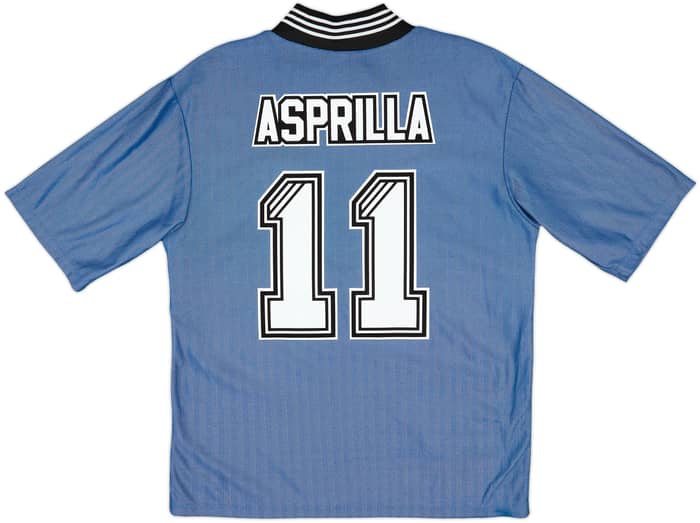 1996-97 Newcastle Away Shirt Asprilla #11 - 9/10 - (M)