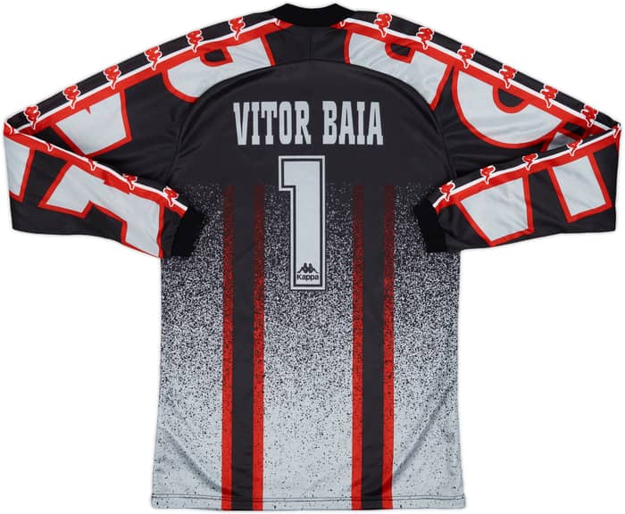 1996-97 Barcelona Basic GK Shirt Vitor Baia #1 - 8/10 - (S)