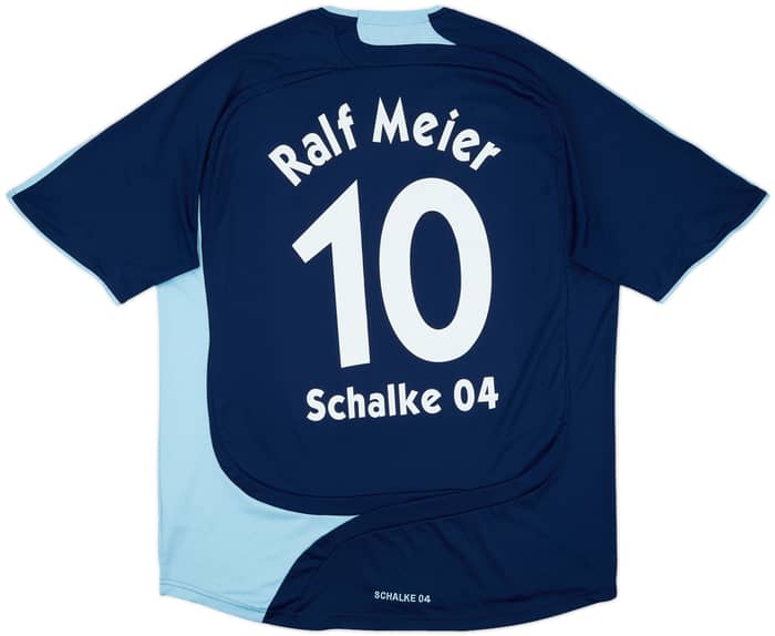 2007-08 Schalke Third Shirt Ralf Meier #10 - 6/10 - (L)