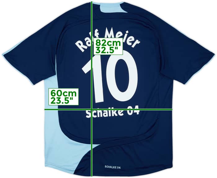 2007-08 Schalke Third Shirt Ralf Meier #10 - 6/10 - (L)