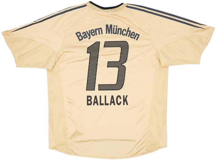 2004-05 Bayern Munich Away Shirt Ballack #13 - 8/10 - (XL)