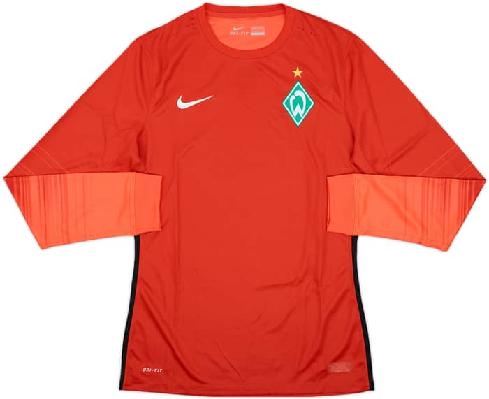 2015-16 Werder Bremen Player Issue GK Shirt - 8/10 - (M)