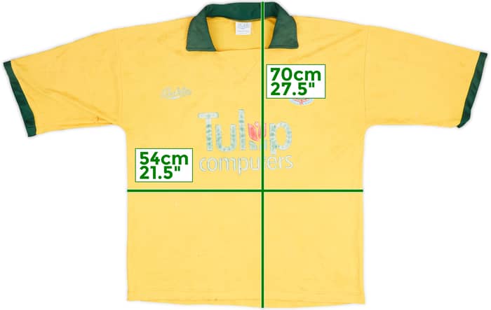 1991-92 Crystal Palace Away Shirt - 6/10 - (M)