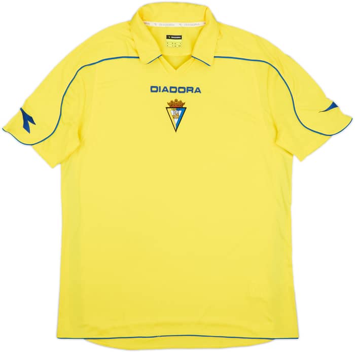 2008-09 Cadiz Home Shirt - 8/10 - (XL)