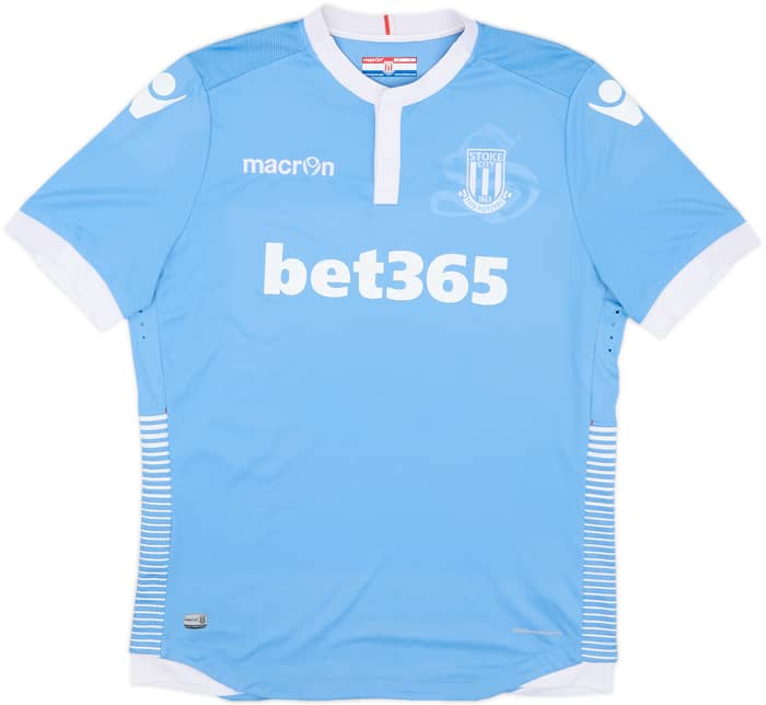 2016-17 Stoke City Away Shirt Crouch #25 - 8/10 - (XL)