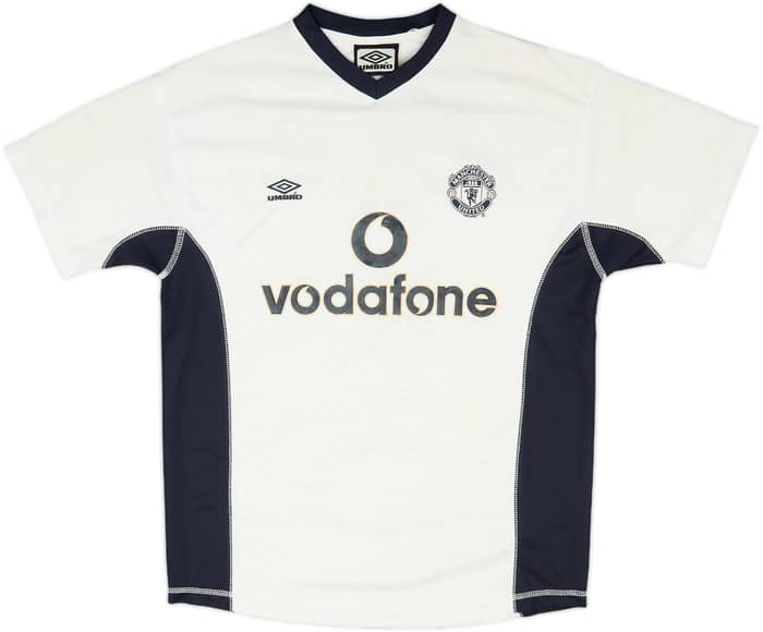2000-01 Manchester United Away Shirt - 4/10 - (M)
