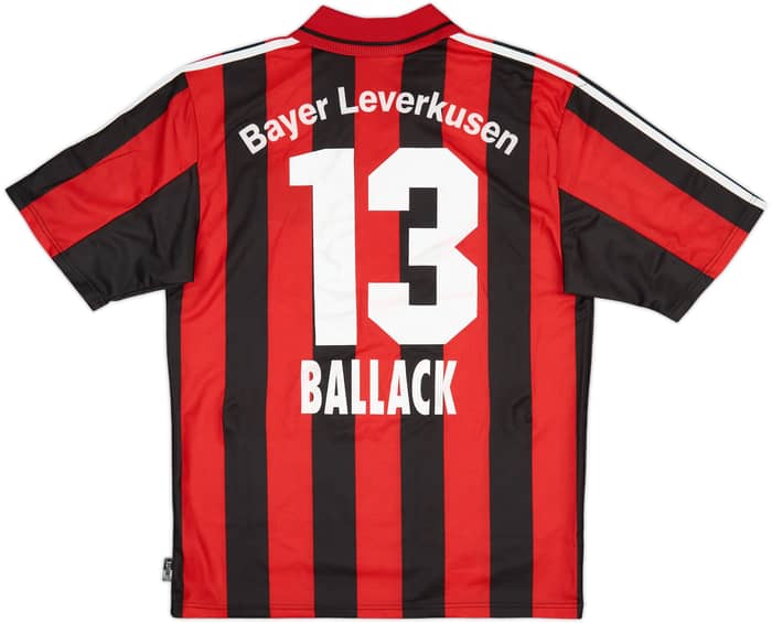 2000-01 Bayer Leverkusen Home Shirt Ballack #13 - 6/10 - (M)