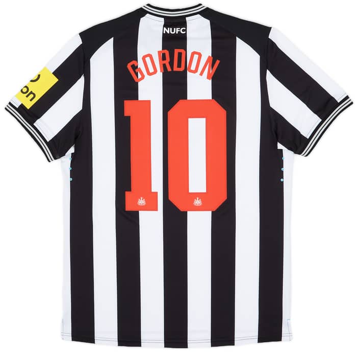 2023-24 Newcastle Authentic Home Shirt Gordon #10