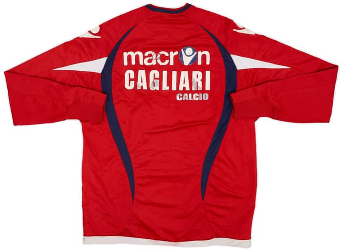 2010-11 Cagliari Macron Drill Top - 4/10 - (XL)