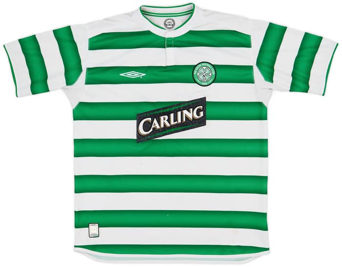 2003-04 Celtic Home Shirt Larsson #7 - 5/10 - (L)