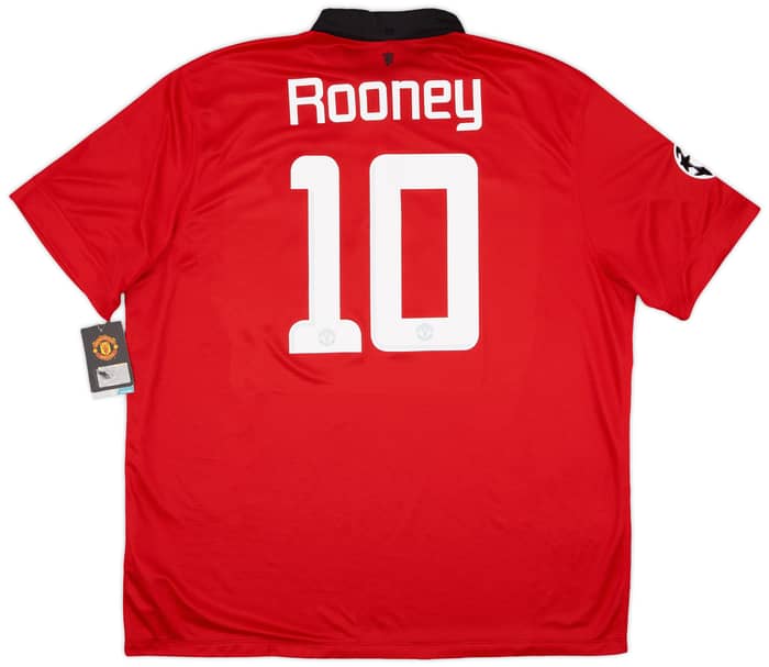 2013-14 Manchester United Home Shirt Rooney #10 (XXL)