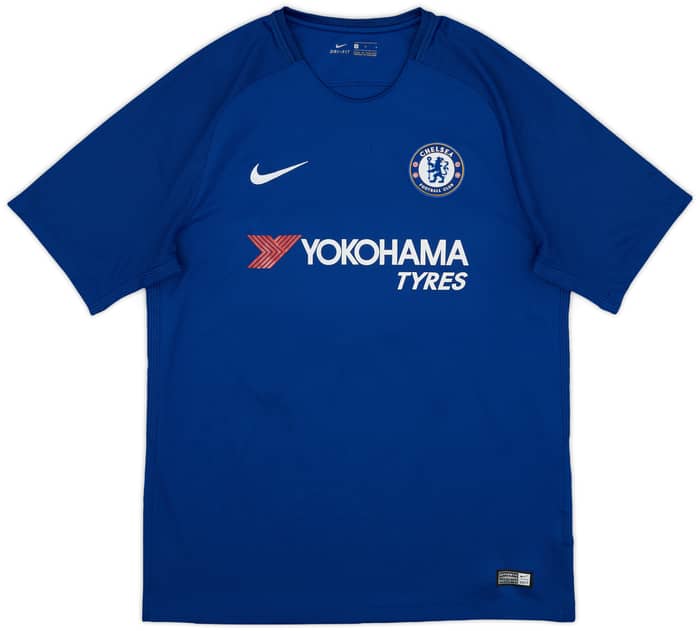 2017-18 Chelsea Home Shirt David Luiz #30 - 5/10 - (L)