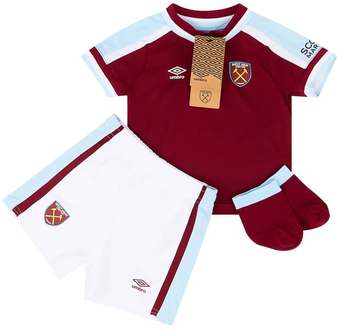 2021-22 West Ham Home Full Kit (6-12 Months)