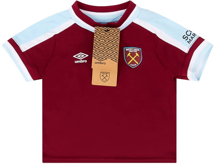 2021-22 West Ham Home Full Kit (6-12 Months)