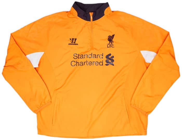 2012-13 Liverpool Warrior 1/4 Zip Training Top - 8/10 - (XXL)