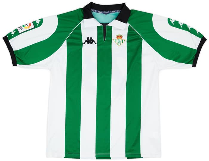 1998-99 Real Betis Match Issue Home Shirt Juan Jesus #28