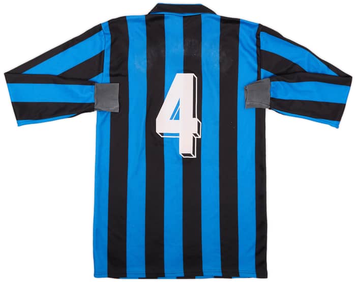 1989-90 Inter Milan Home L/S Shirt - 6/10 - (L)