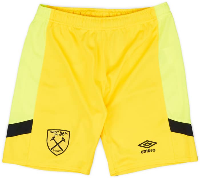 2023-24 West Ham GK Away Shorts - As New - (L.Kids)
