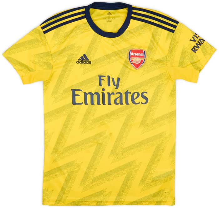 2019-20 Arsenal Away Shirt Saka #77 - 9/10 - (S)