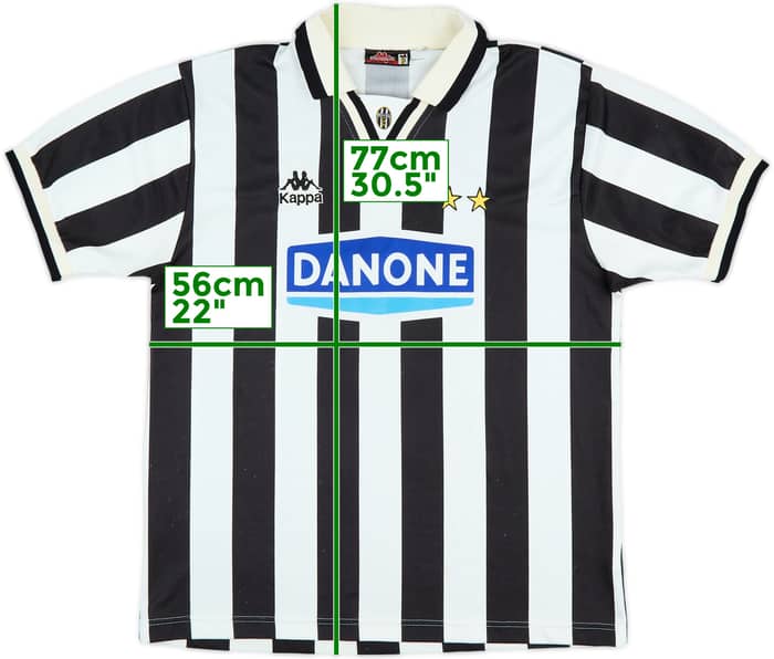 1994-95 Juventus Home Shirt #6 - 7/10 - (M)