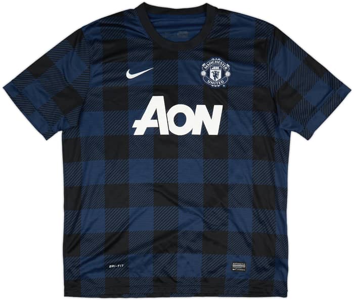 2013-14 Manchester United Away Shirt Zaha #9 - 7/10 - (XL)