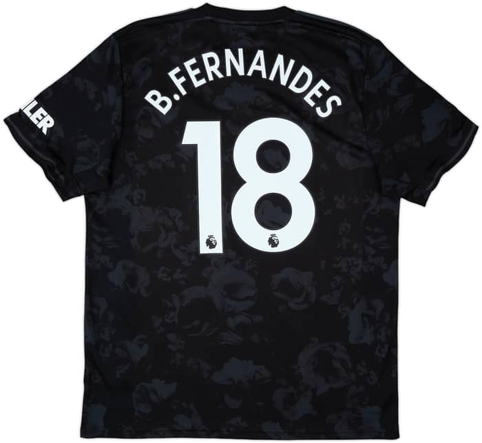 2019-20 Manchester United Third Shirt B.Fernandes #18 - 5/10 - (L)