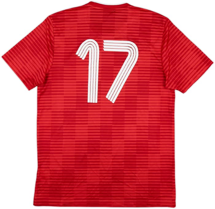 2020-21 Worthing Match Issue Home Shirt #17