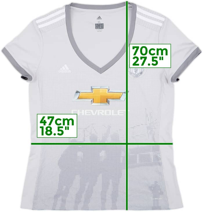 2017-18 Manchester United Third Shirt - 10/10 - (Women's XL)