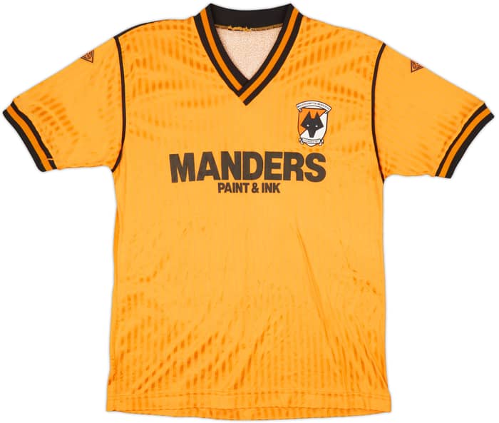 1988-89 Wolves Home Shirt - 8/10 - (M)