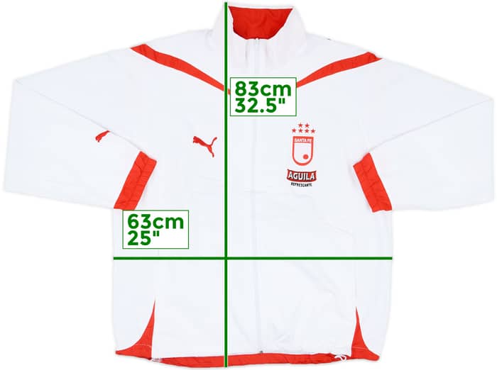 2009-10 Independiente Santa Fe Umbro Track Jacket - 8/10 - (XL)