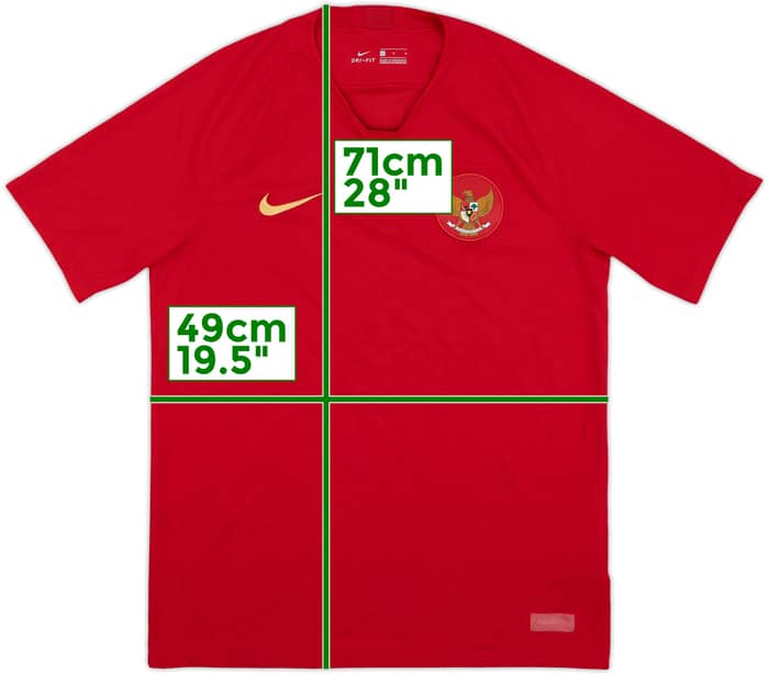 2018-19 Indonesia Home Shirt - 8/10 - (L)