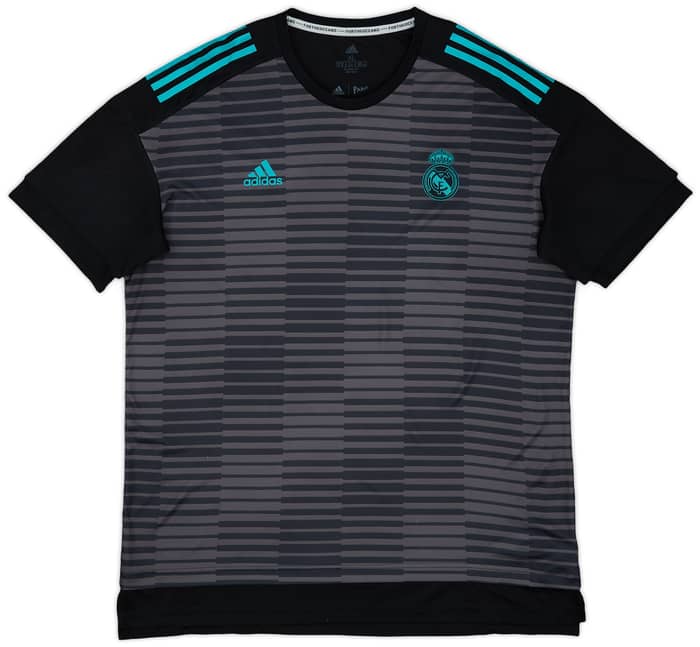 2017-18 Real Madrid adidas Training Shirt - 8/10 - (XL)