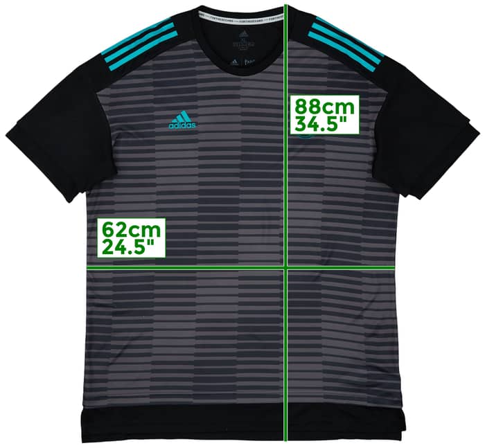 2017-18 Real Madrid adidas Training Shirt - 8/10 - (XL)