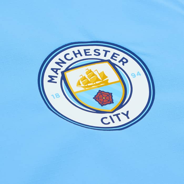 2024-25 Manchester City Authentic Home L/S Shirt