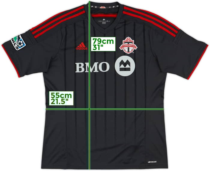 2014-15 Toronto FC Away Shirt - 7/10 - (XL)